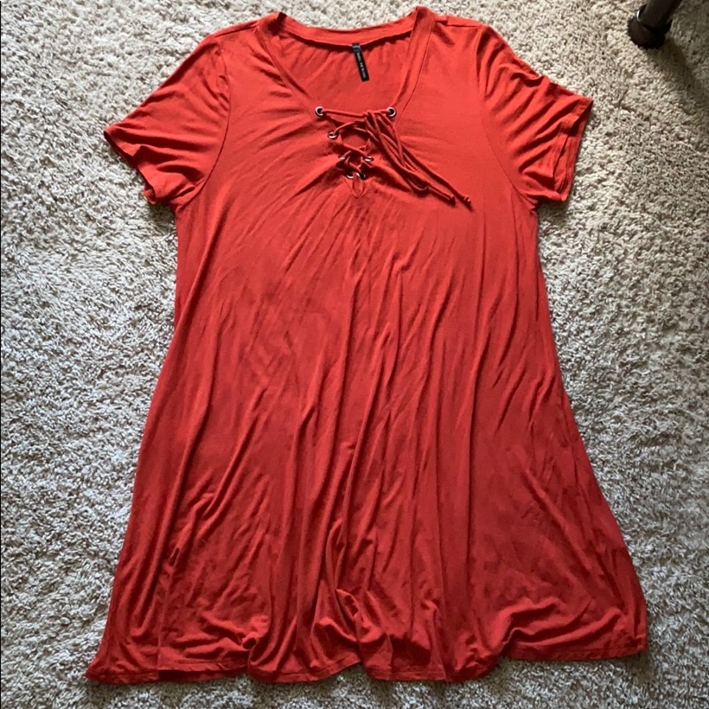 Orange Dress